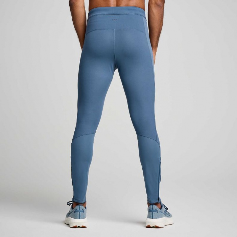 Saucony Runshield Tights Herre Blå | NORGE DPYEWA