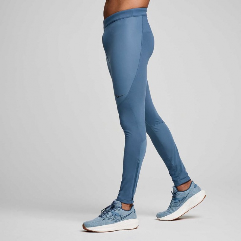 Saucony Runshield Tights Herre Blå | NORGE DPYEWA