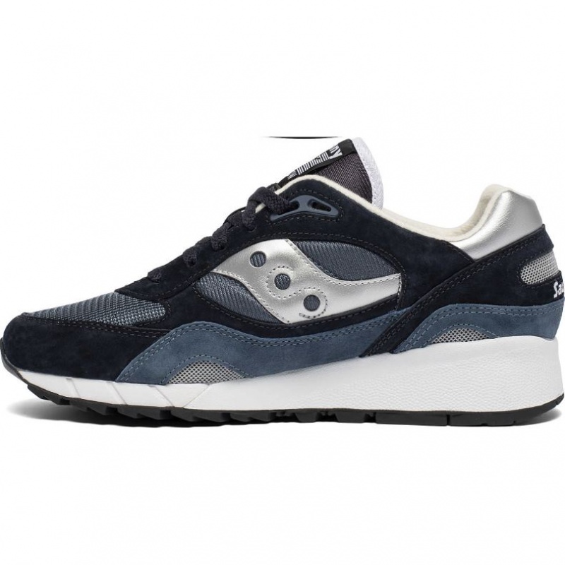 Saucony Shadow 6000 Sneakers Dame Marineblå Sølv | OSLO SDFGIH