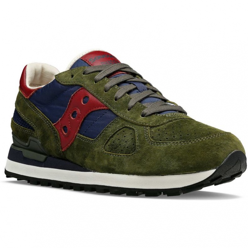 Saucony Shadow Original Premium Sneakers Herre Olivengrønne | NORGE SZRMCV