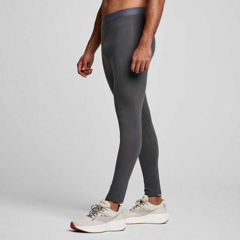 Saucony Solstice Tights Herre Grå | NORGE BEKWLZ