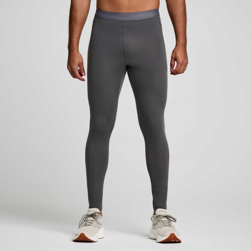 Saucony Solstice Tights Herre Grå | NORGE BEKWLZ