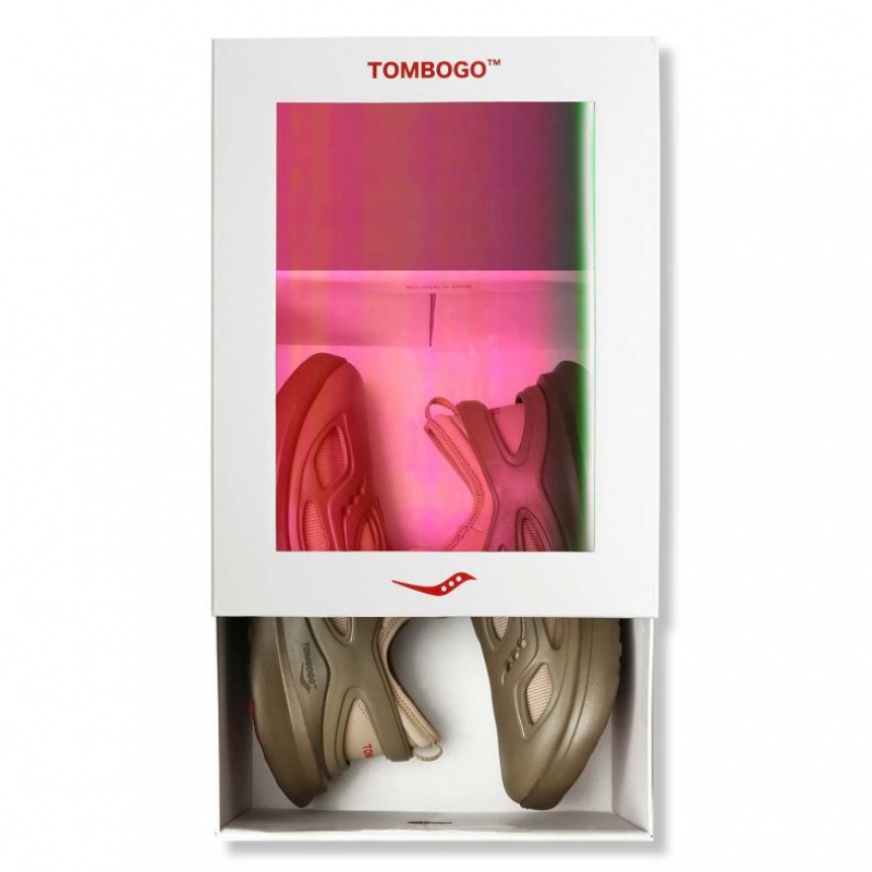 Saucony TOMBOGO™ x Butterfly Sneakers Dame Brune | NORGE FQRVGN