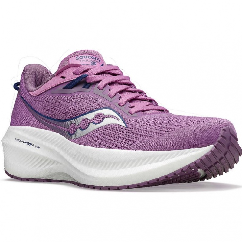 Saucony Triumph 21 Løpesko Dame Lilla | OSLO HCOMUR