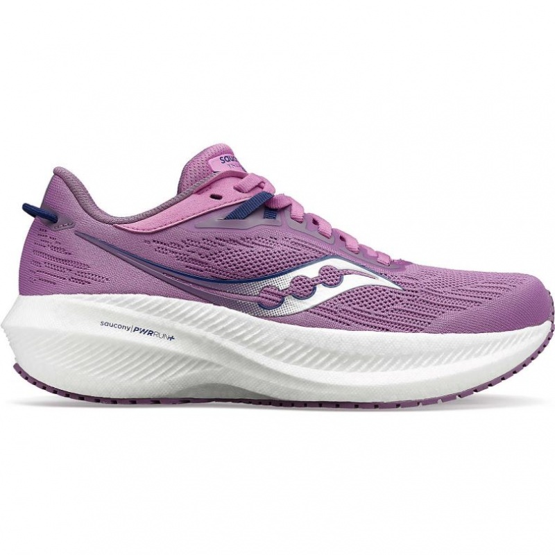 Saucony Triumph 21 Løpesko Dame Lilla | OSLO HCOMUR