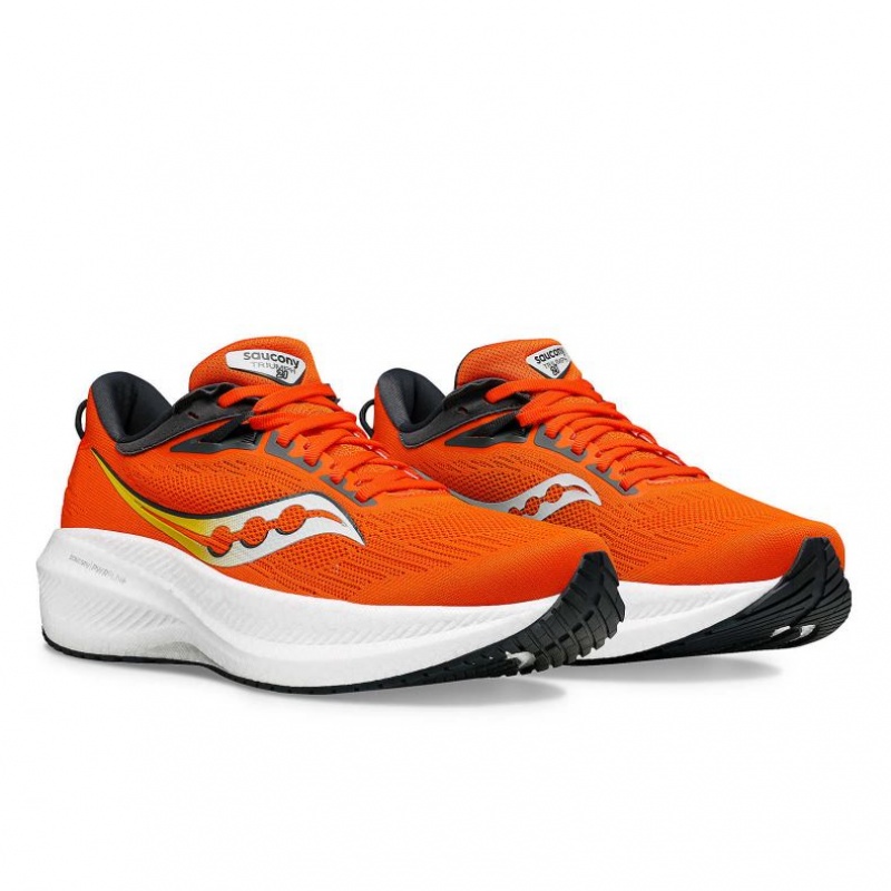 Saucony Triumph 21 Løpesko Herre Oransje | NORGE WVLSJH