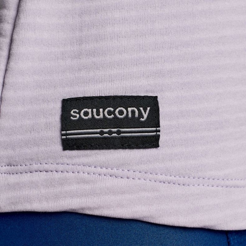 Saucony Triumph 3D Crew Sweatshirt Dame Lilla | OSLO NPWLHE