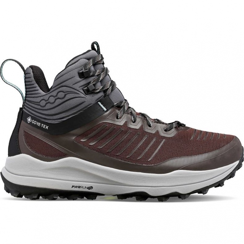 Saucony Ultra Ridge GTX Trail Løpesko Herre Brune | NORGE TMWGFL